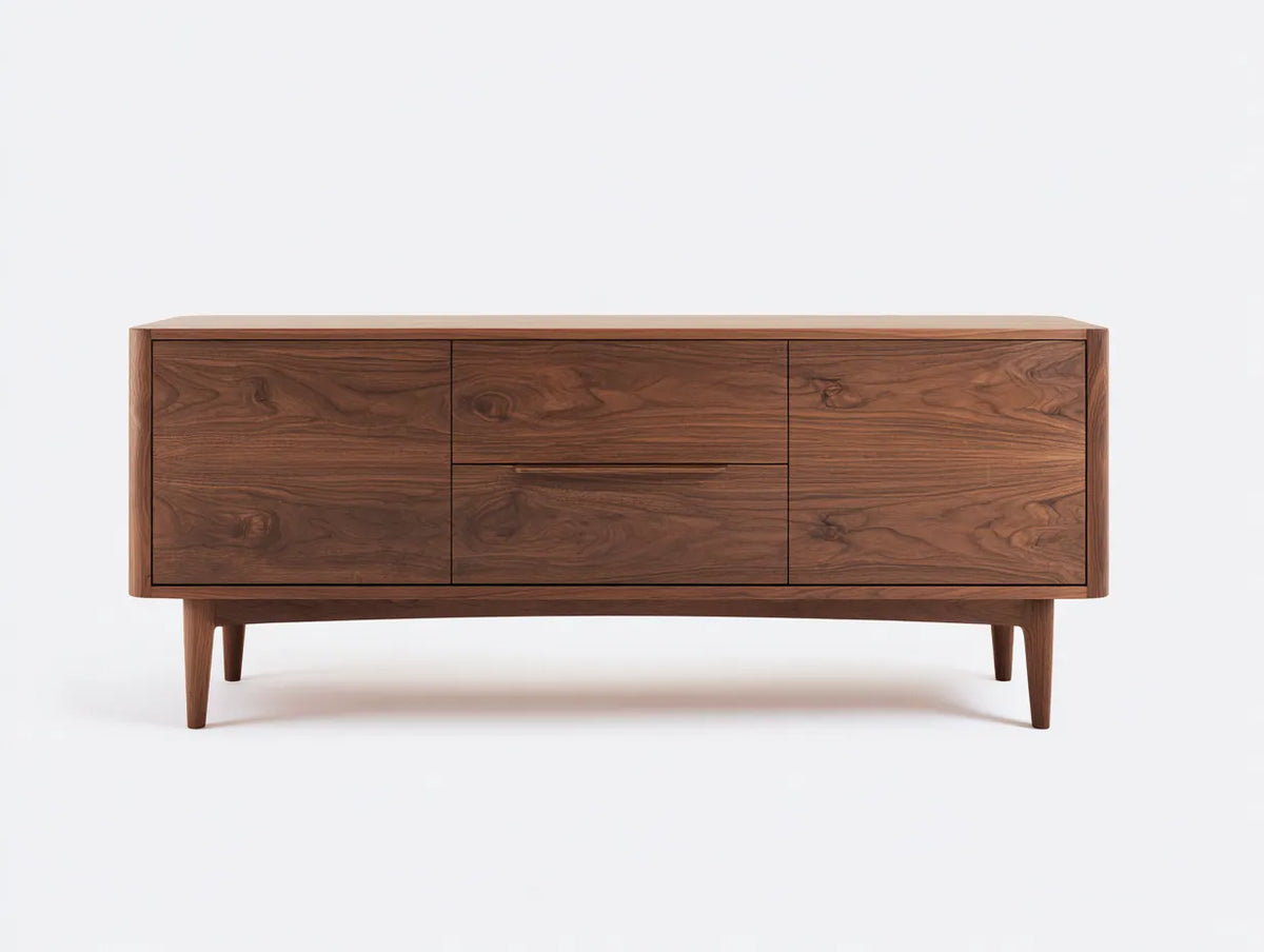 Credenza 180×45×78 cm - legno marrone - design moderno per sala da pranzo