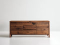 Credenza in legno 180×45×82 cm - marrone - stile moderno per sala da pranzo